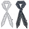 2Pcs 2 Colors Protection Polyester Scarf for Women DIY-CY0002-05-1