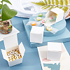 Foldable Creative Kraft Paper Box CON-WH0062-04B-WH-6