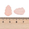 Frosted Transparent Acrylic Beads OACR-P029-04B-03-4