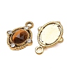 Natural Tiger Eye Faceted Pendants GG-CBA38A9-01G-02-3