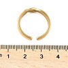 304 Stainless Steel Open Cuff Rings for Women RJEW-U060-01L-G-3