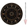 AHADEMAKER Dowsing Divination Supplies Kit DIY-GA0004-95K-1