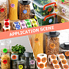 4 Rolls 4 Colors Paper Adhesive Label Stickers STIC-SP0001-12-7