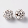 Grade A Rhinestone Pave Disco Ball Beads RB-Q104-12-2