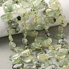 Natural Prehnite Beads Strands G-P604-A02-01-1