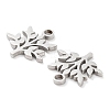 316 Surgical Stainless Steel Charms STAS-Q314-08P-2