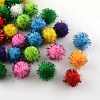 Handmade DIY Doll Craft Pom Pom Yarn Pom Pom Balls AJEW-R046-1.0cm-M-1