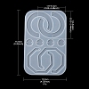 Geometry Pendant & Links Silicone Molds DIY-YW0006-73-3