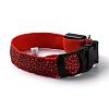 Adjustable Polyester LED Dog Collar MP-H001-A01-2