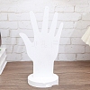 Hand Shaped Wood Rings Display Stands PW-WGF488E-01-1