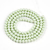 Baking Painted Pearlized Glass Pearl Bead Strands HY-N002-3mm-B02-3