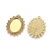 Zinc Alloy Pendant Settings for Cabochon & Rhinestone LS-PALLOY-A15289-AG-LF-1