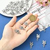 30Pcs Alloy Connector Charms FIND-YW0012-36-3