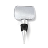 Alloy with Epoxy Wine Bottle Stoppers Cabochon Settings AJEW-G007-01B-1