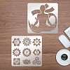 Stainless Steel Cutting Dies Stencils DIY-WH0279-052-4