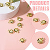 50Pcs Rack Plating Brass Charms KK-CA0003-76-4