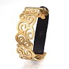 304 Stainless Steel Bangles X-BJEW-F354-14G-1