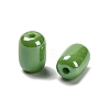 Opaque Glass Beads GLAA-Z012-01G-2