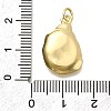 Brass & ABS Imitation Pearl Pendants KK-D339-11G-3