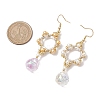 GLass Dangle Earrings EJEW-MZ00255-03-3