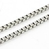304 Stainless Steel Necklaces NJEW-F027-41-2.5mm-2