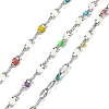 304 Stainless Steel Dapped Chains CHS-H036-01P-02-1