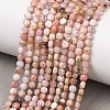 Natural Pink Opal Beads Strands GG-CBA9631-D01-01-1