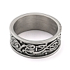 304 Stainless Steel Ring RJEW-B055-03AS-11-3