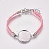 Suede Bracelet Making LS-MAK-WH0007-01A-1
