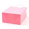 Pure Color Kraft Paper Bags LS-AJEW-G020-A-11-3