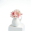 Resin Milk Bottle Flocking Flower Dessert Model PW-WG09933-03-1