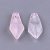 Transparent Spray Painted Glass Pendants LS-X-GLAA-S183-21B-01-2