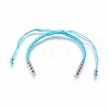 Nylon Cord Braided Bead Bracelets Making BJEW-F360-FP17-1