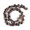 Natural Smoky Quartz Beads Strands G-B072-A01-01-3