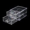4-Grid Acrylic Jewelry Storage Drawer Boxes CON-K002-01B-3