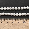 Electroplated Shell Pearl Beads Strands BSHE-K017-5mm-01-4