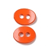 Spray painted Alloy Buttons PALLOY-K001-04-2