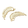 Brass Pendants Cabochons Settings KK-H083-05G-2