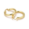 Rack Plating Brass Hoop Earrings EJEW-F278-09G-2
