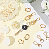 Alloy Swivel Clasps FIND-SP0003-22G-3