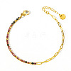 304 Stainless Steel Micro Pave Cubic Zirconia Link Bracelets FS-WGD7E2A-06-1