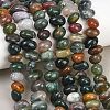 Natural Indian Agate Beads Strands G-RM250109-B7-1