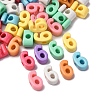 Opaque Acrylic European Beads OACR-S072-04H-1