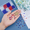 18 Strands 9 Styles Transparent Electroplate Glass Beads GLAA-DC0001-48-3