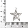 304 Stainless Steel Pendants STAS-K312-09B-P-3