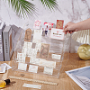 7-Tier Acrylic Display Risers for Jewelry ODIS-WH0030-175C-01-3