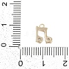Rack Plating Brass with Cubic Zirconia Pendants LS-KK-Q018-06G-3