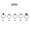 Halloween Titanium Steel Nose Rings WGADCDD-02-5