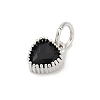 Brass Micro Pave Cubic Zirconia Pendants KK-H204-01P-04-2