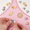 12Pcs 2 Colors Brass Locket Pendants KK-HY0004-05-3